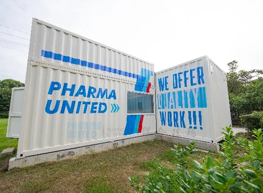 Modular Cleanrooms (POD) for GMP Applications by Pharma United