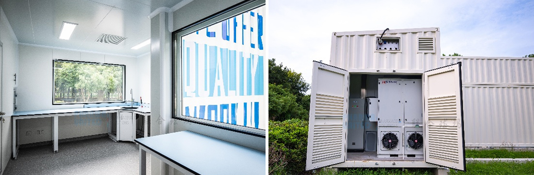 Modular Cleanrooms (POD) for GMP Applications by Pharma United